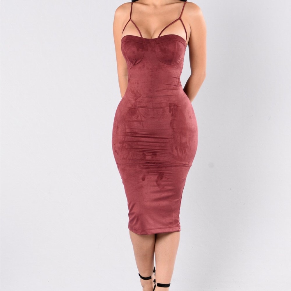 Rich Like Suede / Burgundy